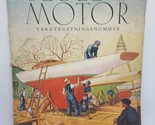 April 1935 Swedish Boating Magazine - SEGEL OCH MOTOR - &quot;Sail and Engine... - $48.46
