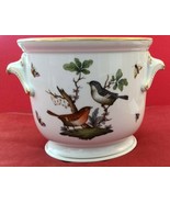 Exquisite Vintage Herend Rothschild Birds Porcelain Cachepot in MINT CONDITION! - £991.15 GBP