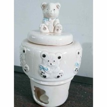 Vintage Ceramic Potpourri Press Warming Pot Room Scenter 1988 Taiwan Ted... - $18.69