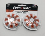Rayovac Size 13 Hearing Aid Battery - 16pk Brand New Exp 2/27 - $8.91