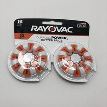 Rayovac Size 13 Hearing Aid Battery - 16pk Brand New Exp 2/27 - £7.00 GBP