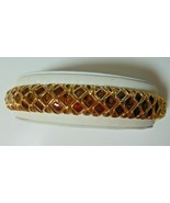 Vintage Signed JR JOAN RIVERS Enamel Link Bracelet 7.3/4&quot; Long - $85.15 CAD