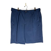 Haggar Clothing Men&#39;s Size 38 Shorts Zip button closure pockets gorpcore golf bl - £10.37 GBP
