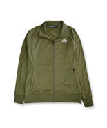 The North Face Womens Olive Green Tech Full Zip Fleece Jacket, L Large T... - $94.05