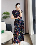 Women&#39;s Ai Fun Printed Pleat Dress (Premium) - £48.75 GBP
