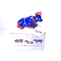 Cow Parade Westland #9180 EVEN COWGIRLS GET THE BLUES w/ Box - £19.54 GBP