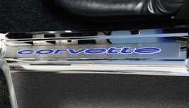 1978-1982 C3 CORVETTE DOOR SILLS W/CORVETTE VINYL INLAY LETTERING 2PC | ... - $197.95