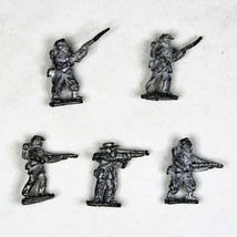 Vintage 1979 Miniature 16mm Metal Soldiers Lot of 5 Civil War Figures Mi... - $463.64 MXN