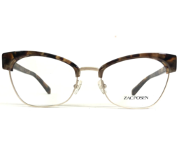 Zac Posen Eyeglasses Frames Livy TO Tortoise Gold Cat Eye Full Rim 53-18-135 - £37.20 GBP
