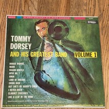 TOMMY DORSEY&#39;S GREATEST BAND Volume 1 LP VINYL ALBUM - £3.53 GBP