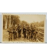 WWII Group of Soldiers in Germany with Gear Photo by Schubert Photograph... - £15.63 GBP