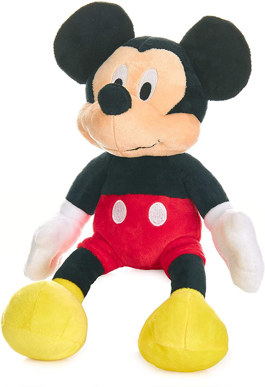  Disney Baby Mickey Mouse Stuffed Plush Toy with Rattle, 12" Disney Baby Mickey  - £15.69 GBP