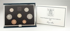 1986 Great Britain Proof Set Collection w/ Original COA and Case - £49.27 GBP