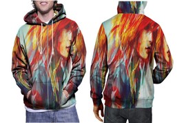 Hayley Williams Paramore  Mens Graphic Zip Up Hooded Hoodie - $34.77+