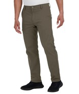 Gerry Men&#39;s Venture Fleece Lined Stretch Comfort Pant (Green, 30x34) - £23.09 GBP