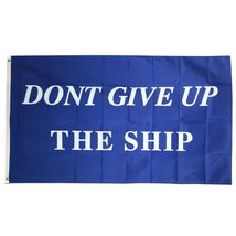 Commodore Perry Don&#39;t Give Up The Ship Battle Flag 3x5 - £3.76 GBP