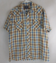 Vintage Wrangler Western Shirts Men&#39;s Colorful Pearl Snap Shirt Size 2XT - £19.10 GBP