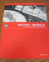 2012 Harley-Davidson Softail Service Manual Slim Fatboy Heritage Blackli... - $117.81