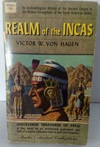Vintage Realm of the Incas Victor Von Hagen 1961Paperbook Book - £6.02 GBP