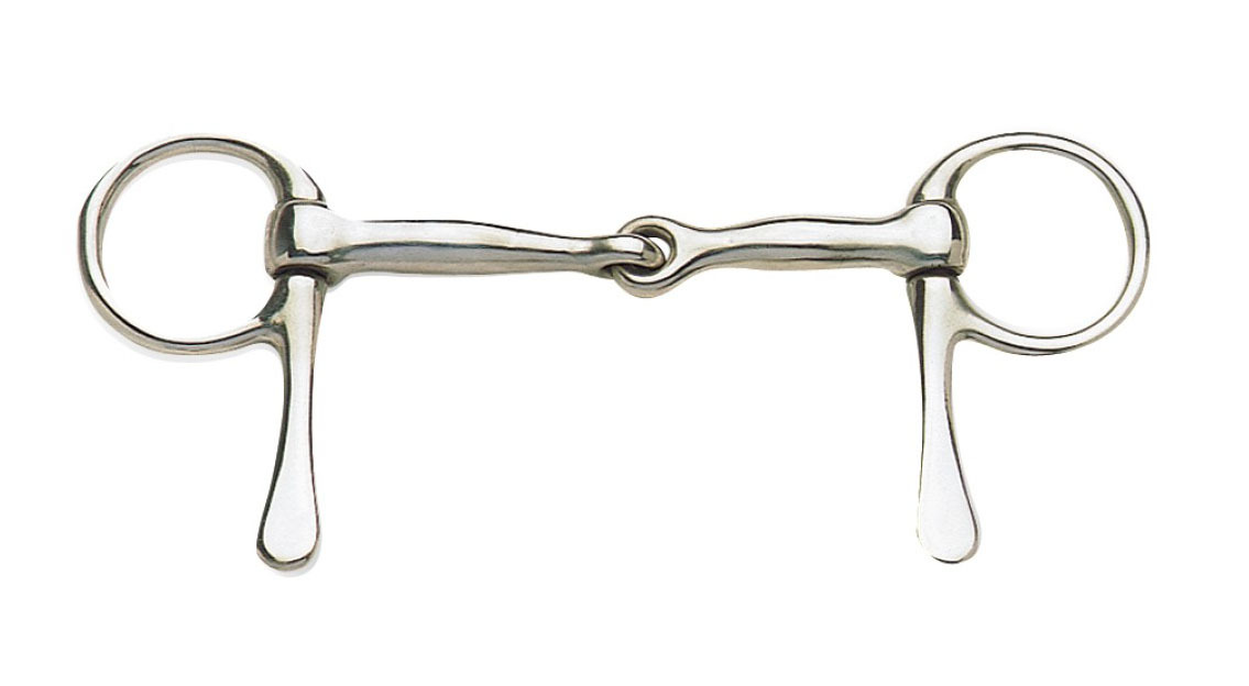 SS Pony Mini Horse Driving Liverpool Half Cheek Snaffle Mouth Bit 35333 - $21.99