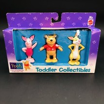 Pooh Mattel Toddler Collectables Piglet &amp; Pooh &amp; Rabbit 18+ Month 66610 - £9.39 GBP