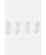 Alfani Mens AlfaTech 4-Pack Travel Socks, WHITE, SHOE SZ 7-12/ SOCK SZ 1... - £11.89 GBP