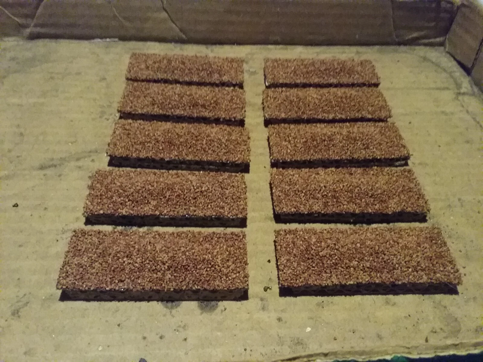HO scale iron ore loads for MDC Roundhouse 22 ft ore jenny - Handmade Se... - $10.00