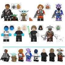 8Pcs The Mandalorian and Grogu Minifigures Thrawn Zeb Orrelios Mini Bloc... - $23.89