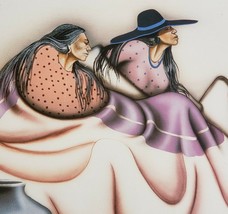 Original Robert Redbird (1939-2016) - FIONA - Native American Litho Post... - $519.74