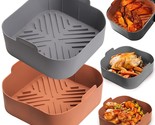 - 2Pcs Reusable Air Fryer Silicone Pots For Food Safe Air Fryers Oven Ac... - $22.99