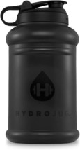 HydroJug Black Water Bottle 73oz Refillable Reusable Jug W Carry Handle NWT - $21.31