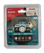 Makita X LOCK Turbo Rim 4 1/2 in Diamond Blade E-07216 - £11.02 GBP