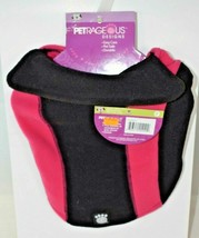 PetRageous Designs Pink and Black Wrap Jacket (Pet/Dog) Small (S) - £8.17 GBP