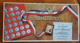 Vintage 1965 Meet the Presidents Quiz Game- Complete- Selchow & Righter - £22.88 GBP
