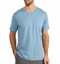 Free Fly bamboo lightweight short sleeve in Blue Fog - $45.00