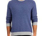 Club Room Men&#39;s Elevated Tonal Textured Sweater in Navy-Size 2XL - $16.97