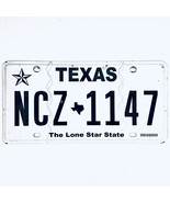  United States Texas Lone Star Passenger License Plate NCZ 1147 - £14.87 GBP