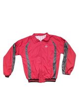 Vintage Nike ACG Vented Full Zip  Men&#39;s Large Red Black Soft Shell Jacket - $29.40