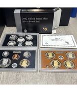 2012 United States Mint Silver Proof Complete Set – OGP COA &amp; All Coins JD - $1,653.83 MXN