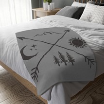Nature Connection Symbol Microfiber Two-Sided Print Blanket - $43.26+