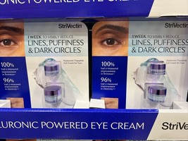 2Pk (4pieces) StriVectin Hyaluronic Tripeptide Gel-Cream Eyes 0.5 floz+0... - $54.56