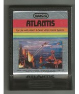 ORIGINAL Vintage 1982 Atari 2600 Atlantis Game Cartridge - £15.56 GBP