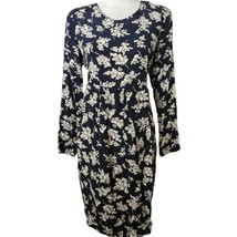 Black Floral Long Sleeve Maternity Dress Size Small - £19.33 GBP