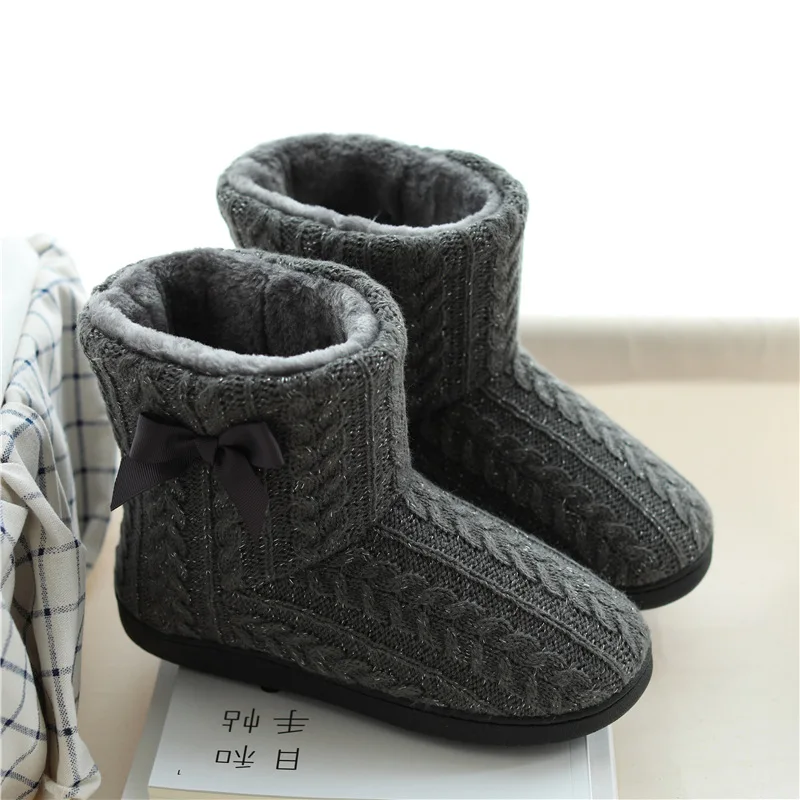 Women Winter Warm Ankle Boots Indoor Plush Slipper Boots Cozy Home Shoes -OPK - £156.68 GBP