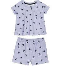 Disney™ ~ Minnie ~ Mickey Mouse ~ 2 Pc. Pajama Set ~ Black on Purple ~ Size 4T - £14.79 GBP
