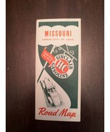 Missouri Road Map Courtesy of Sinclair Gasoline 1941 Ediiton - £15.69 GBP