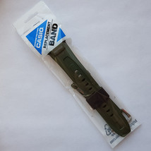 Genuine Watch Factory Band Green Rubber Strap Casio PRG-240-3 - £35.65 GBP