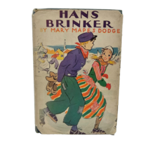 Hans Brinker or the Silver Skates by Mary Mapes Dodge HC 1944 Grosset &amp; Dunlap - £14.56 GBP