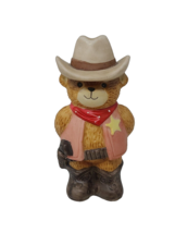 Vintage Lucy and Me Figurine WESTERN COWBOY SIX SHOOTER w/Badge 1982 ENESCO - $9.89