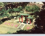 Garden in Overseas China House Beitou District Taiwan Chrome Psotcard P5 - $9.76
